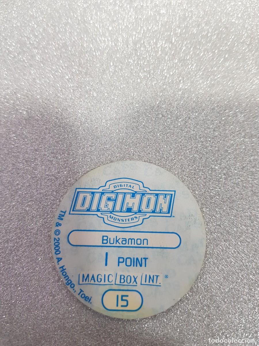 Juegos antiguos: TAZO Digimon a&ntilde;o 2000 N&ordm; 15 - Foto 2
