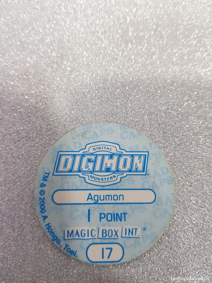 Juegos antiguos: TAZO Digimon a&ntilde;o 2000 N&ordm; 17 - Foto 2