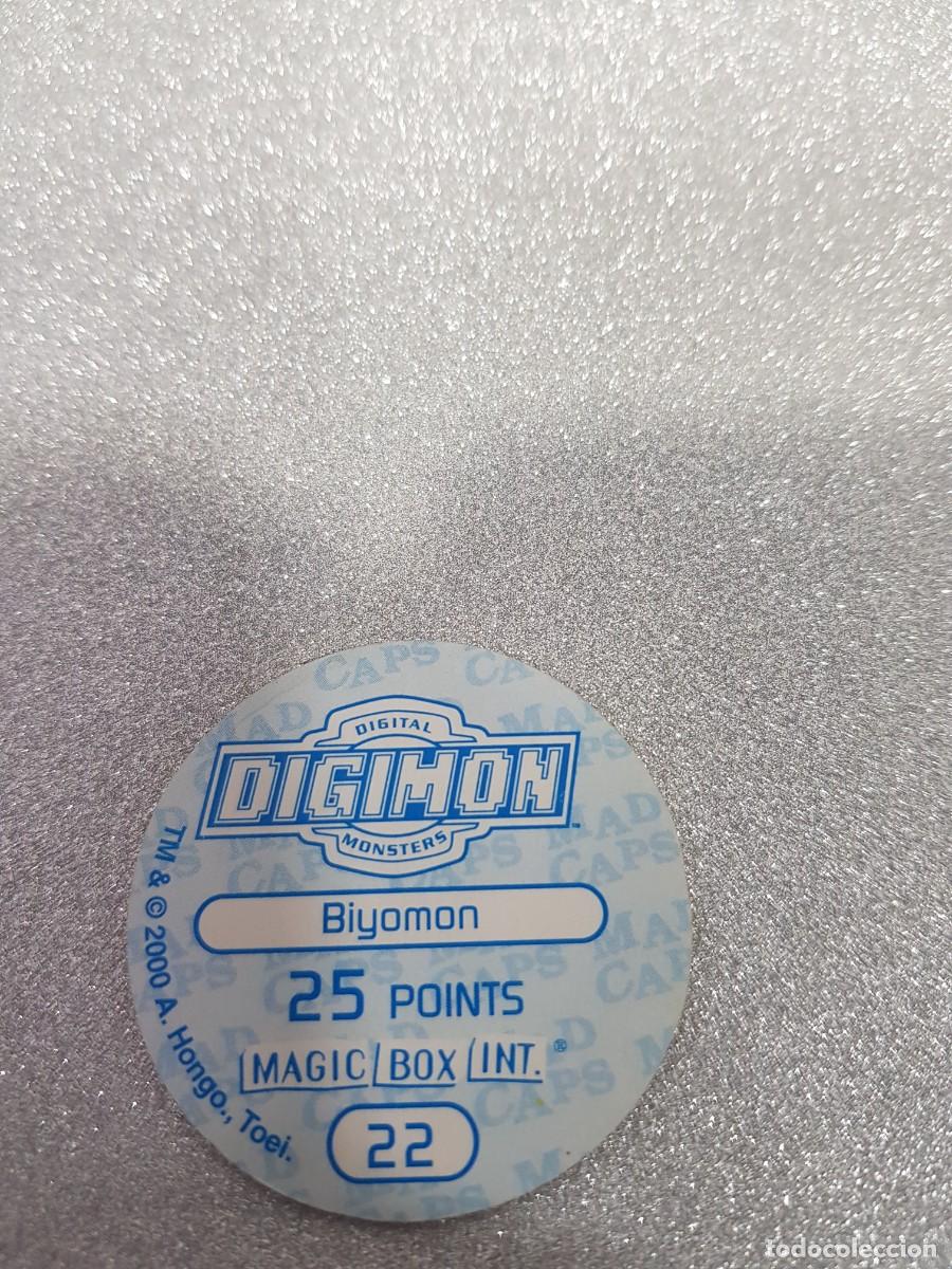 Juegos antiguos: TAZO Digimon a&ntilde;o 2000 N&ordm; 22 - Foto 2