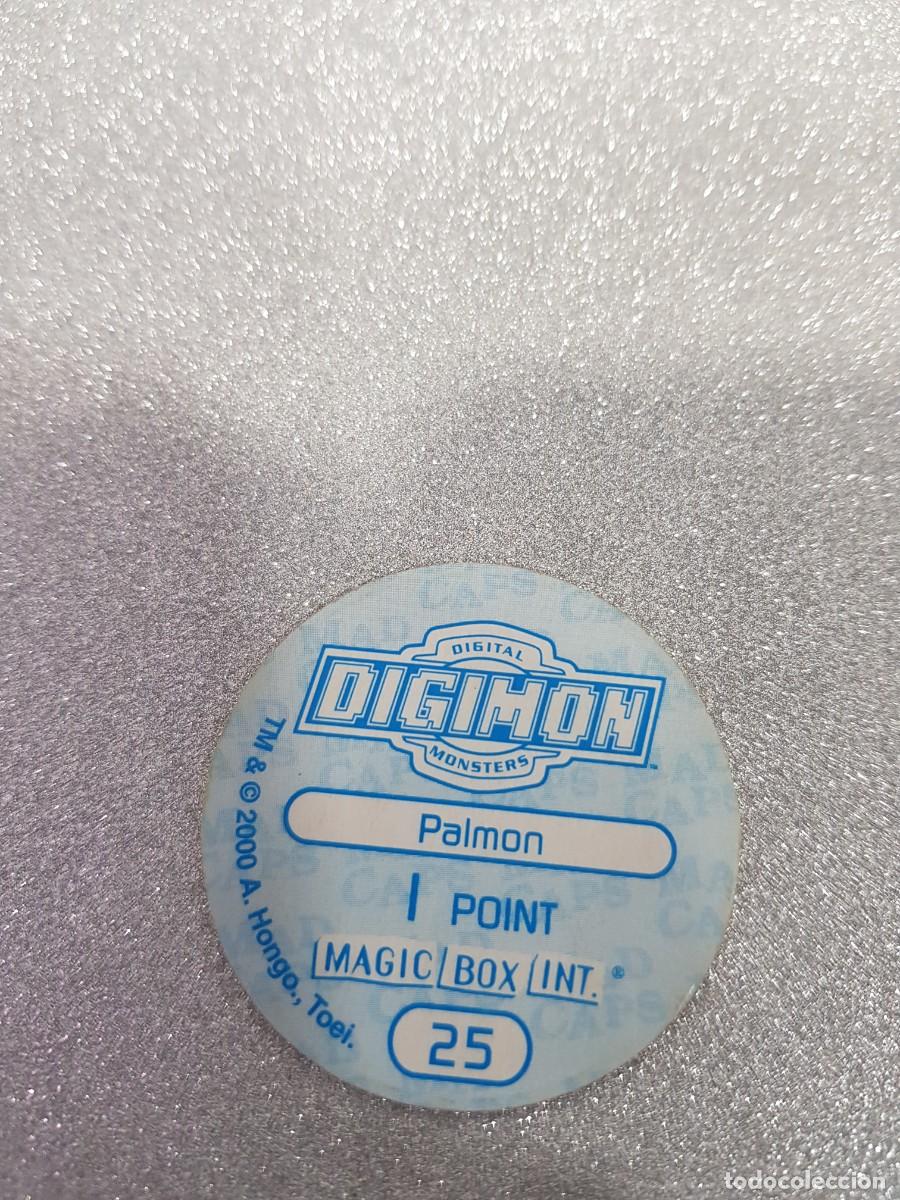 Juegos antiguos: TAZO Digimon a&ntilde;o 2000 N&ordm; 25 - Foto 2