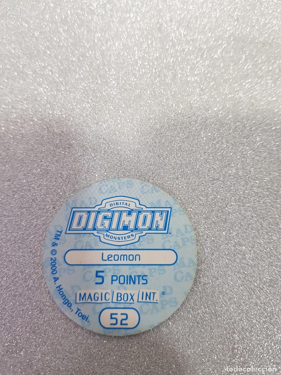 Juegos antiguos: TAZO Digimon a&ntilde;o 2000 N&ordm; 52 - Foto 2