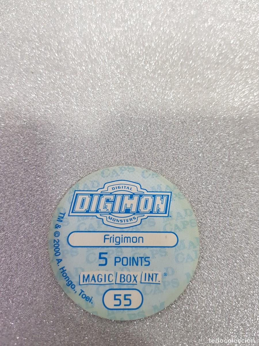 Juegos antiguos: TAZO Digimon a&ntilde;o 2000 N&ordm; 55 - Foto 2