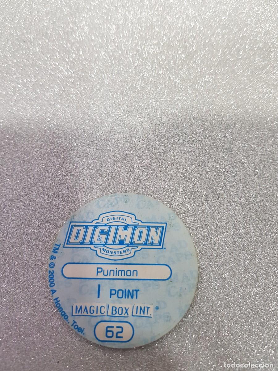 Juegos antiguos: TAZO Digimon a&ntilde;o 2000 N&ordm; 62 - Foto 2