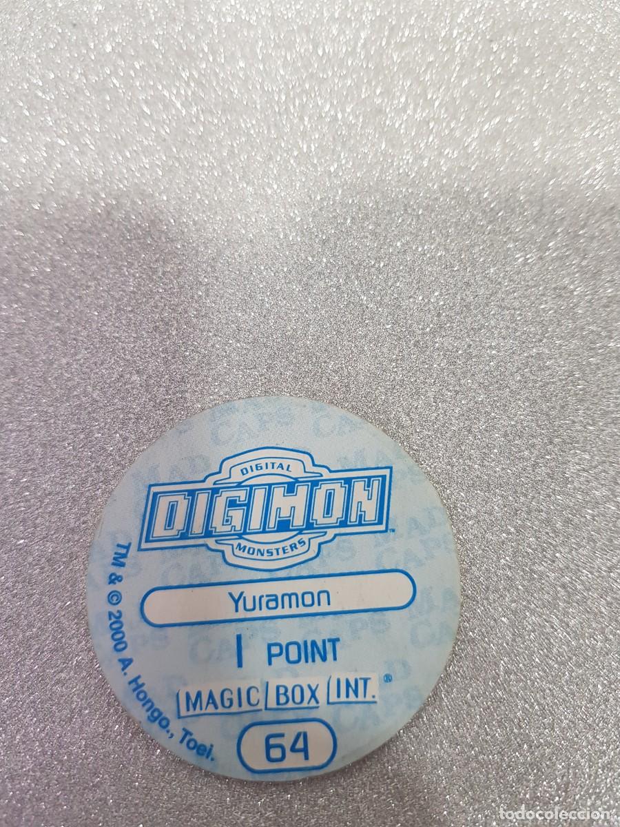 Juegos antiguos: TAZO Digimon a&ntilde;o 2000 N&ordm; 64 - Foto 2