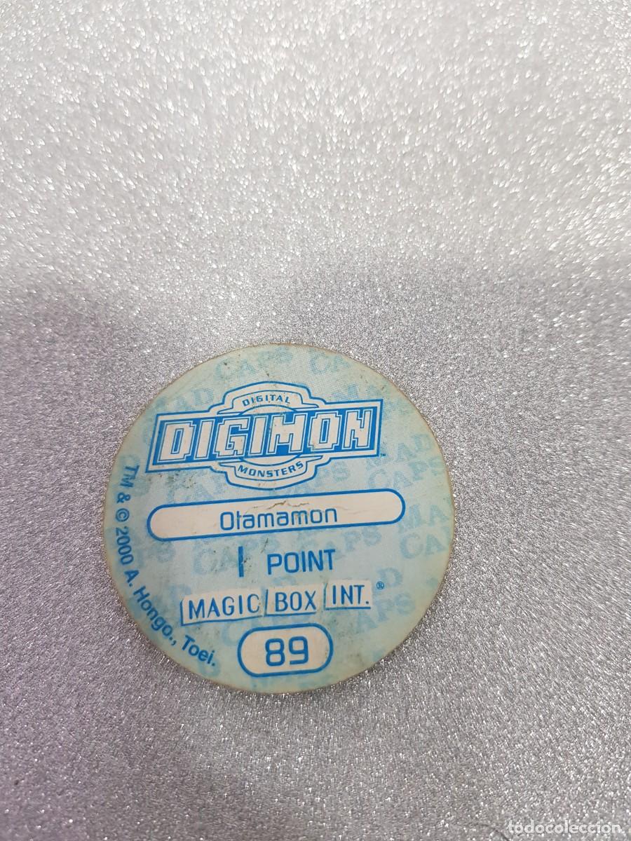 Juegos antiguos: TAZO Digimon a&ntilde;o 2000 N&ordm; 89 - Foto 2