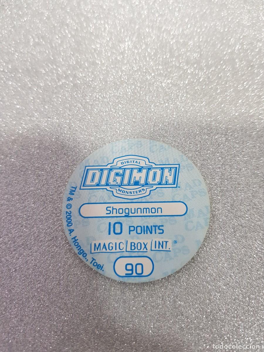Juegos antiguos: TAZO Digimon a&ntilde;o 2000 N&ordm; 90 - Foto 2