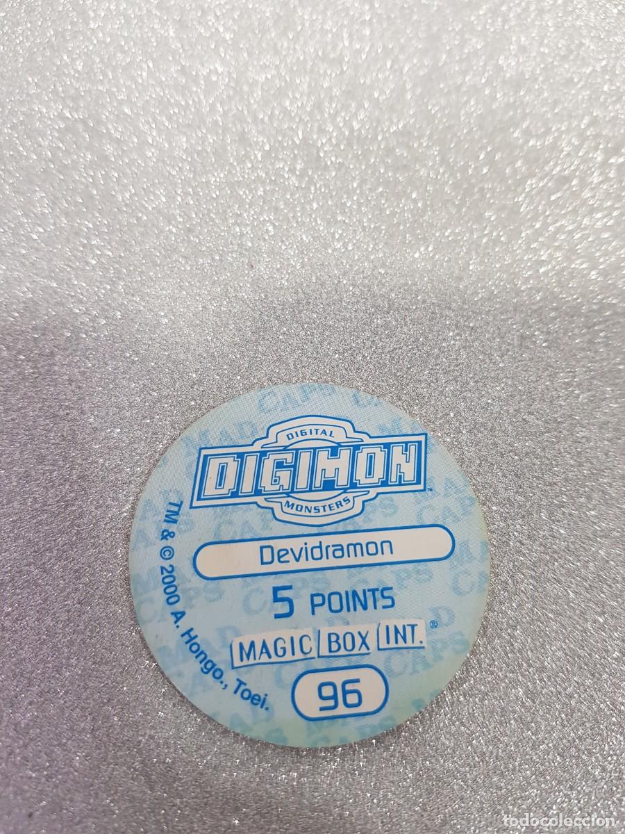 Juegos antiguos: TAZO Digimon a&ntilde;o 2000 N&ordm; 96 - Foto 2