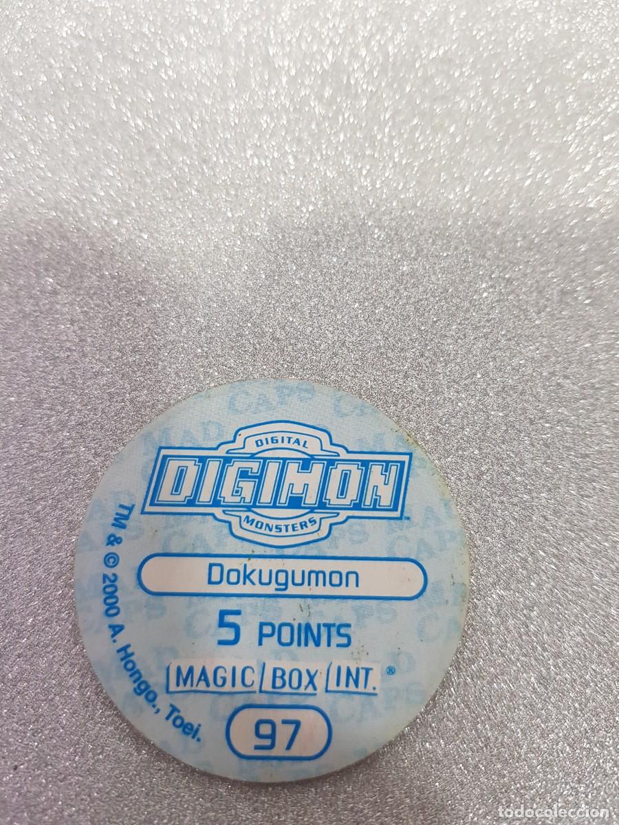 Juegos antiguos: TAZO Digimon a&ntilde;o 2000 N&ordm; 97 - Foto 2