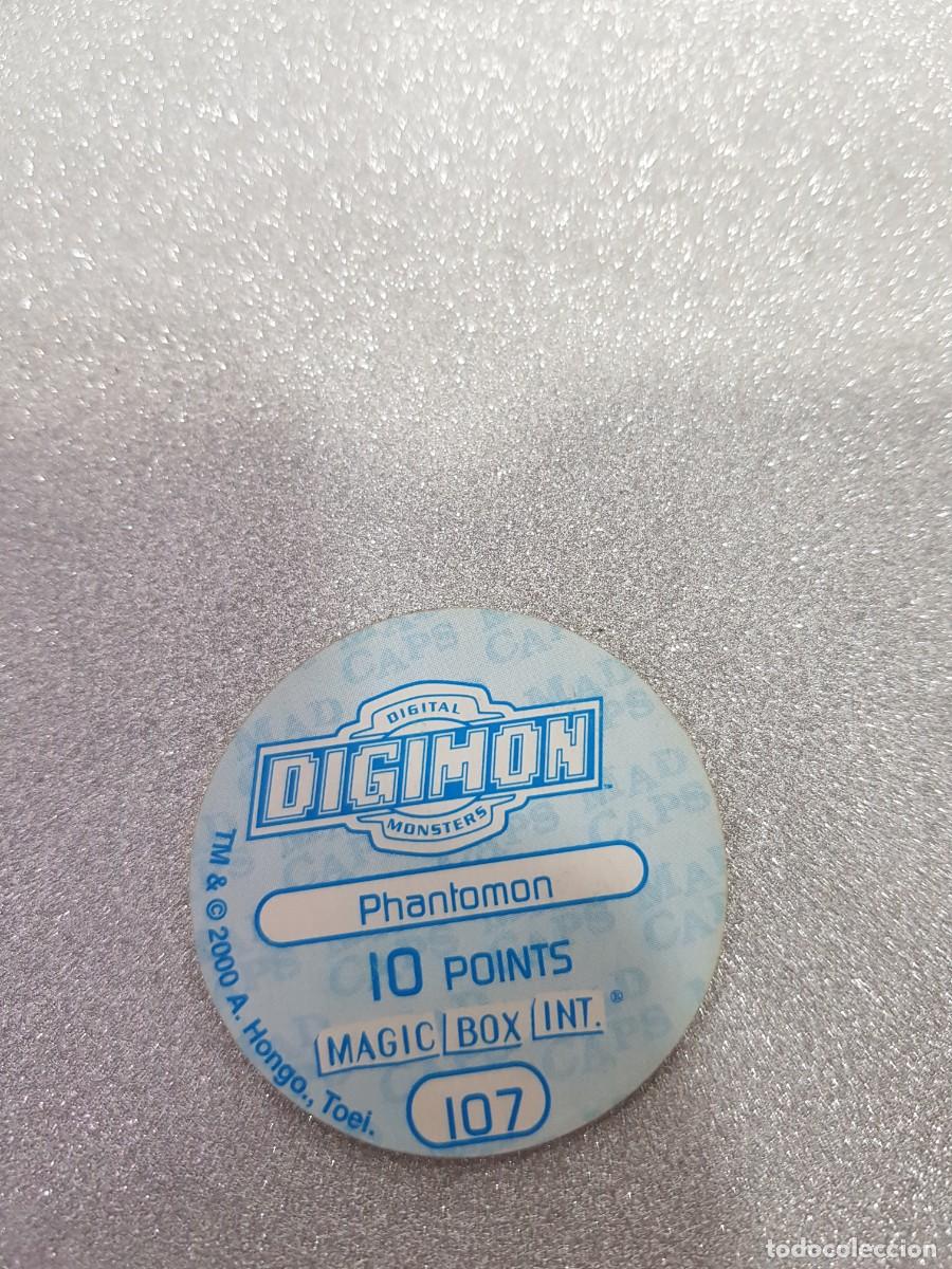 Juegos antiguos: TAZO Digimon a&ntilde;o 2000 N&ordm; 107 - Foto 2