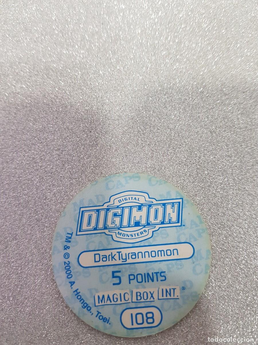 Juegos antiguos: TAZO Digimon a&ntilde;o 2000 N&ordm; 108 - Foto 2