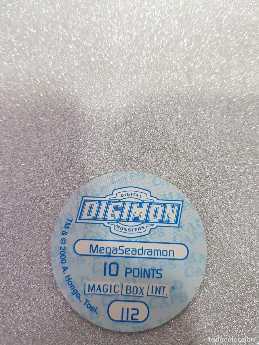Juegos antiguos: TAZO Digimon a&ntilde;o 2000 N&ordm; 112 - Foto 2