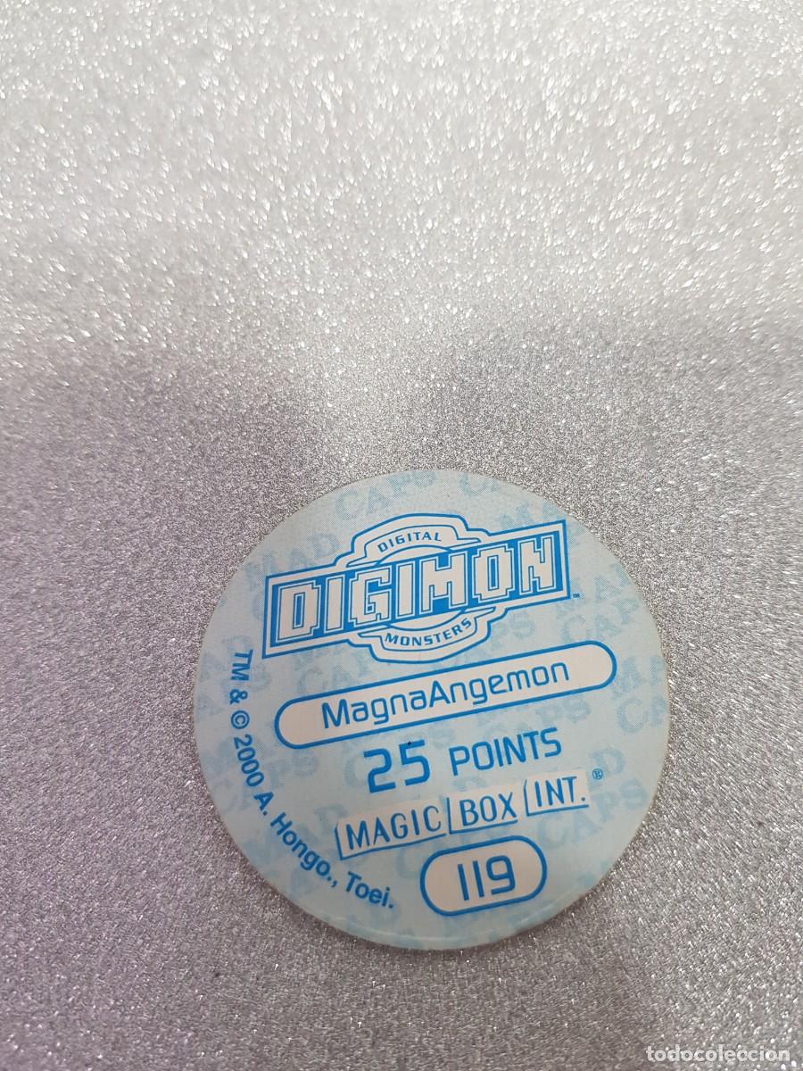Juegos antiguos: TAZO Digimon a&ntilde;o 2000 N&ordm; 119 - Foto 2