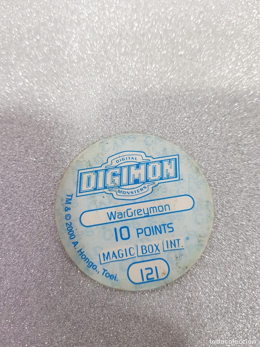 Juegos antiguos: TAZO Digimon a&ntilde;o 2000 N&ordm; 121 - Foto 2