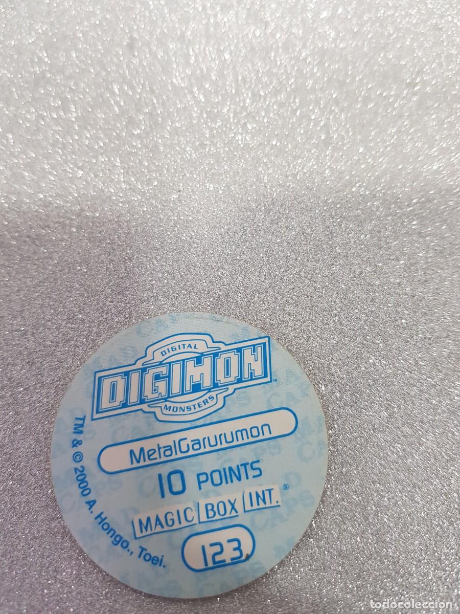 Juegos antiguos: TAZO Digimon a&ntilde;o 2000 N&ordm; 123 - Foto 2