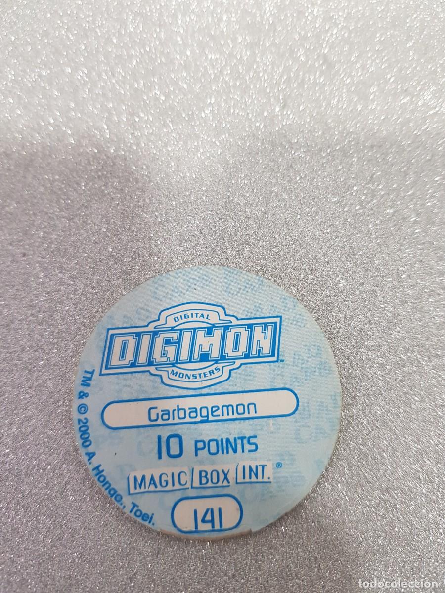Juegos antiguos: TAZO Digimon a&ntilde;o 2000 N&ordm; 141 - Foto 2