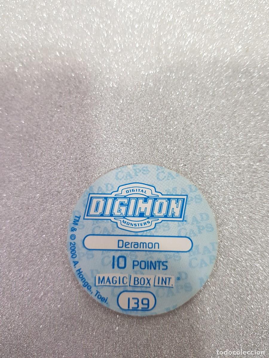 Juegos antiguos: TAZO Digimon a&ntilde;o 2000 N&ordm; 139 - Foto 2