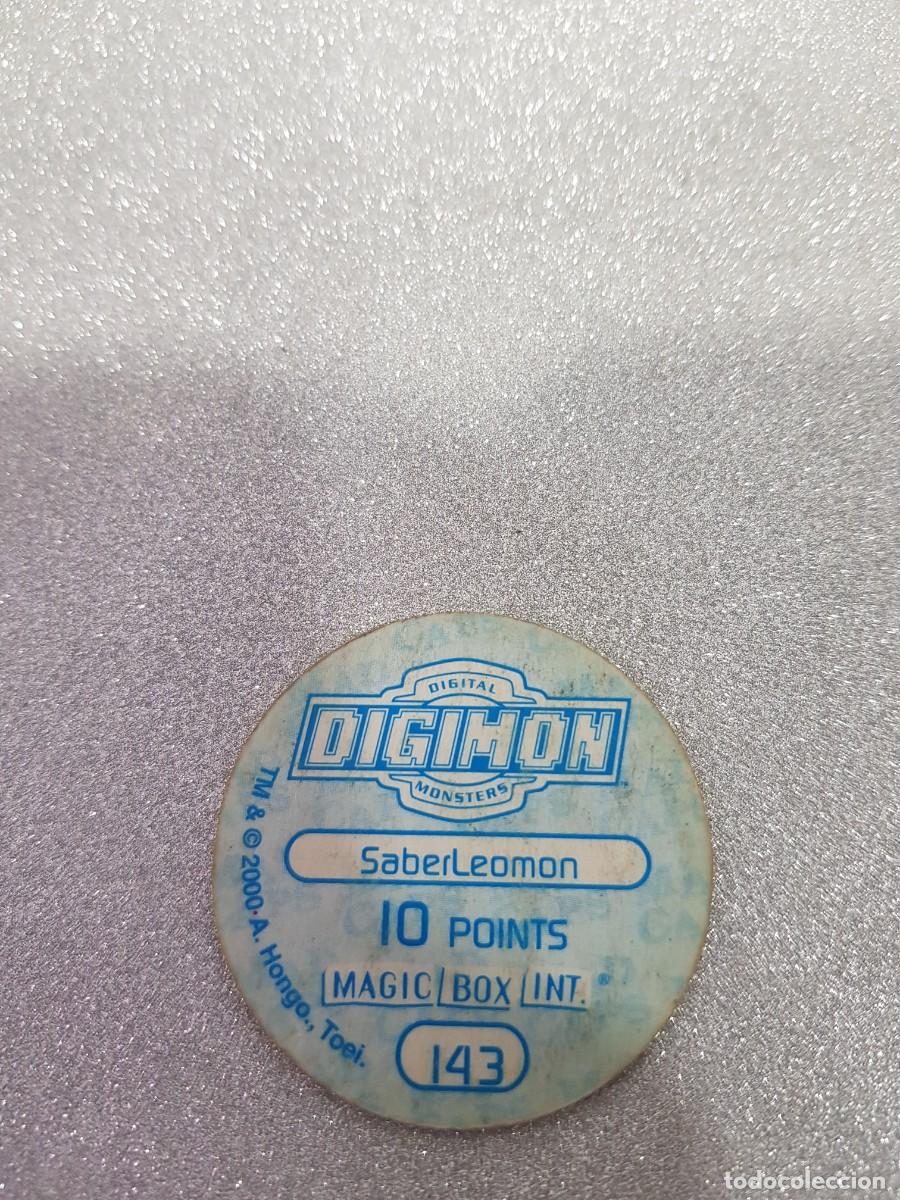 Juegos antiguos: TAZO Digimon a&ntilde;o 2000 N&ordm; 143 - Foto 2
