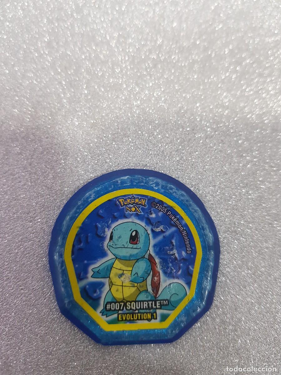 Juegos antiguos: TAZO POKEMON A&Ntilde;O 2005 POKEMON NOX squrtle - Foto 1