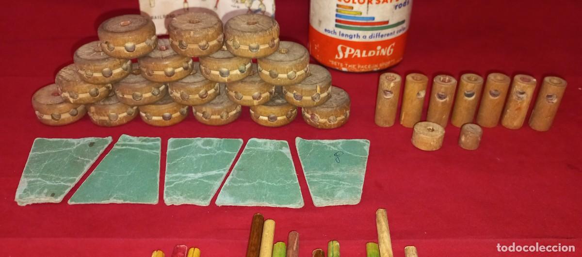 Juegos antiguos: ANTIGUO JUEGO DE CONSTRUCCION TINKERTOY - Foto 3