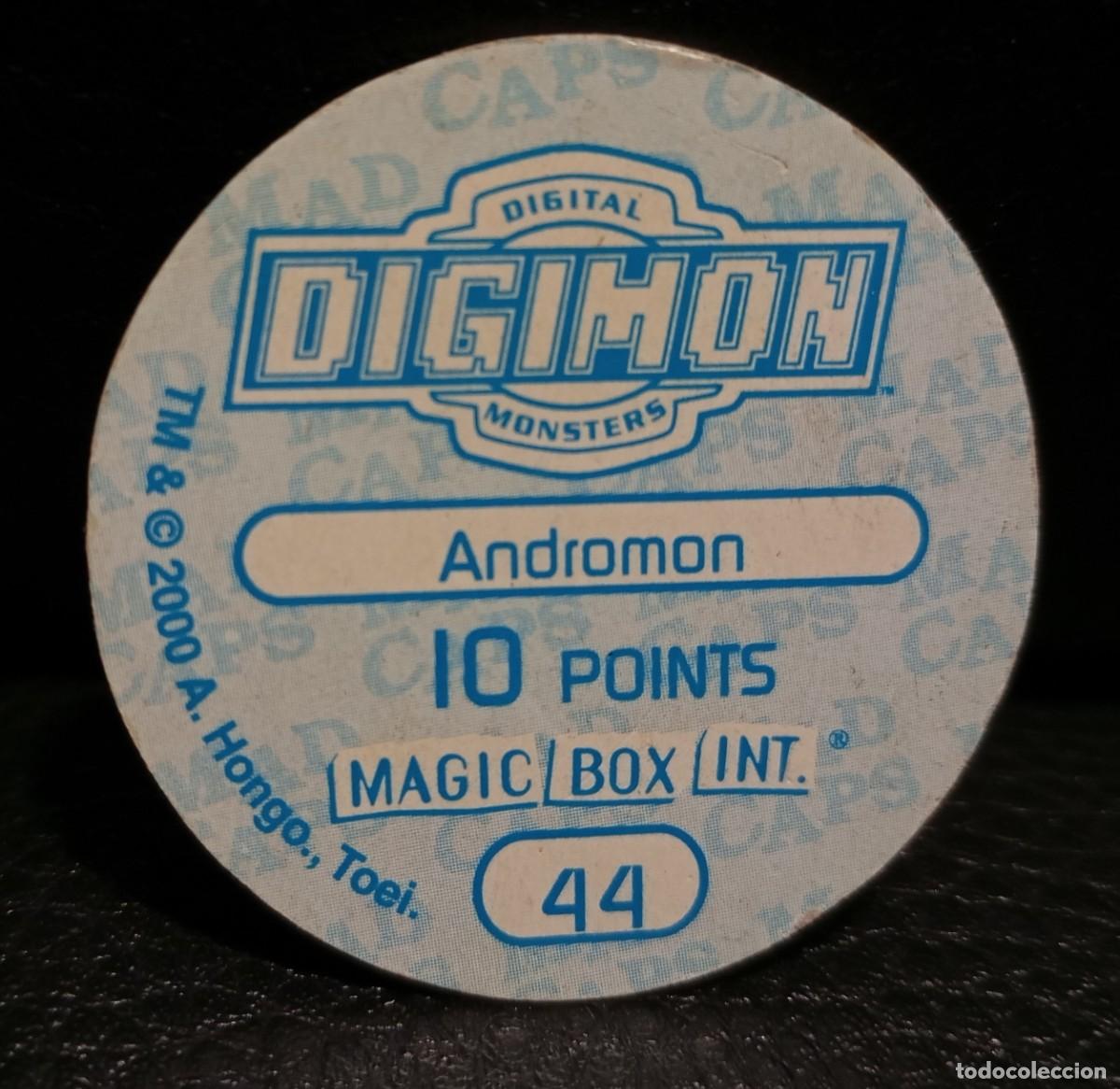 Juegos antiguos: TAZO - TAZOS - DIGIMON - MAGIC BOX - N&ordm; 44 - 2000 - Foto 2