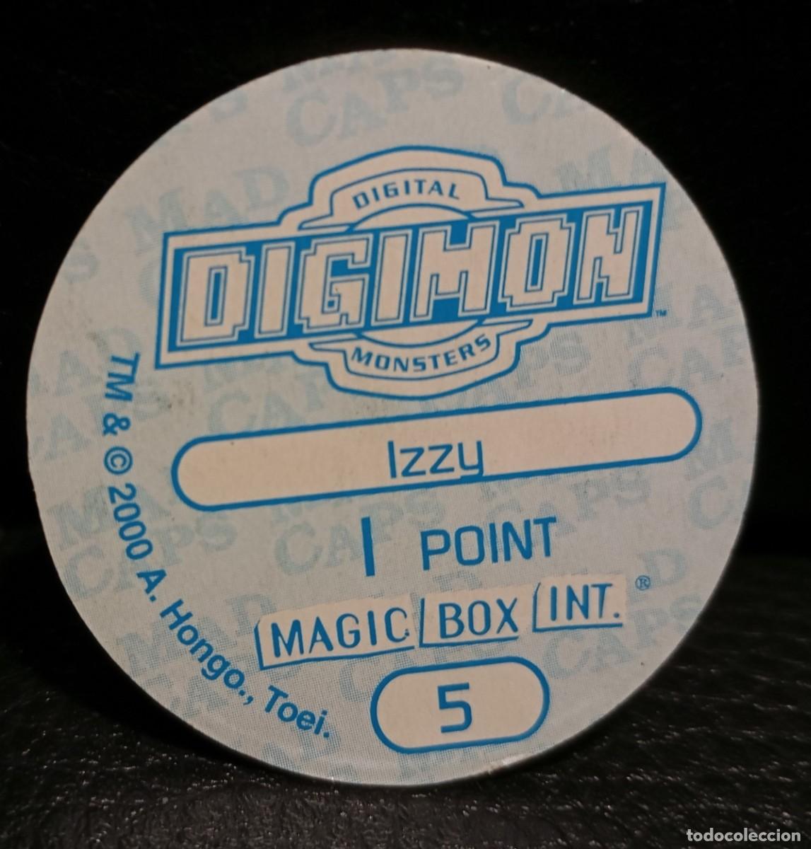 Juegos antiguos: TAZO - TAZOS - DIGIMON - N&ordm; 5 - MAGIC BOX - 2000 - Foto 2