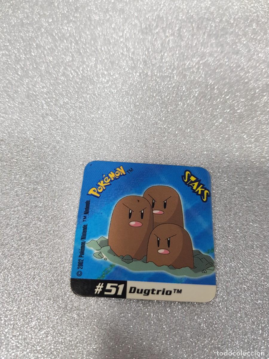 Juegos antiguos: STAKS POK&Eacute;MON N&ordm; 51 DUGTRIO - Foto 1
