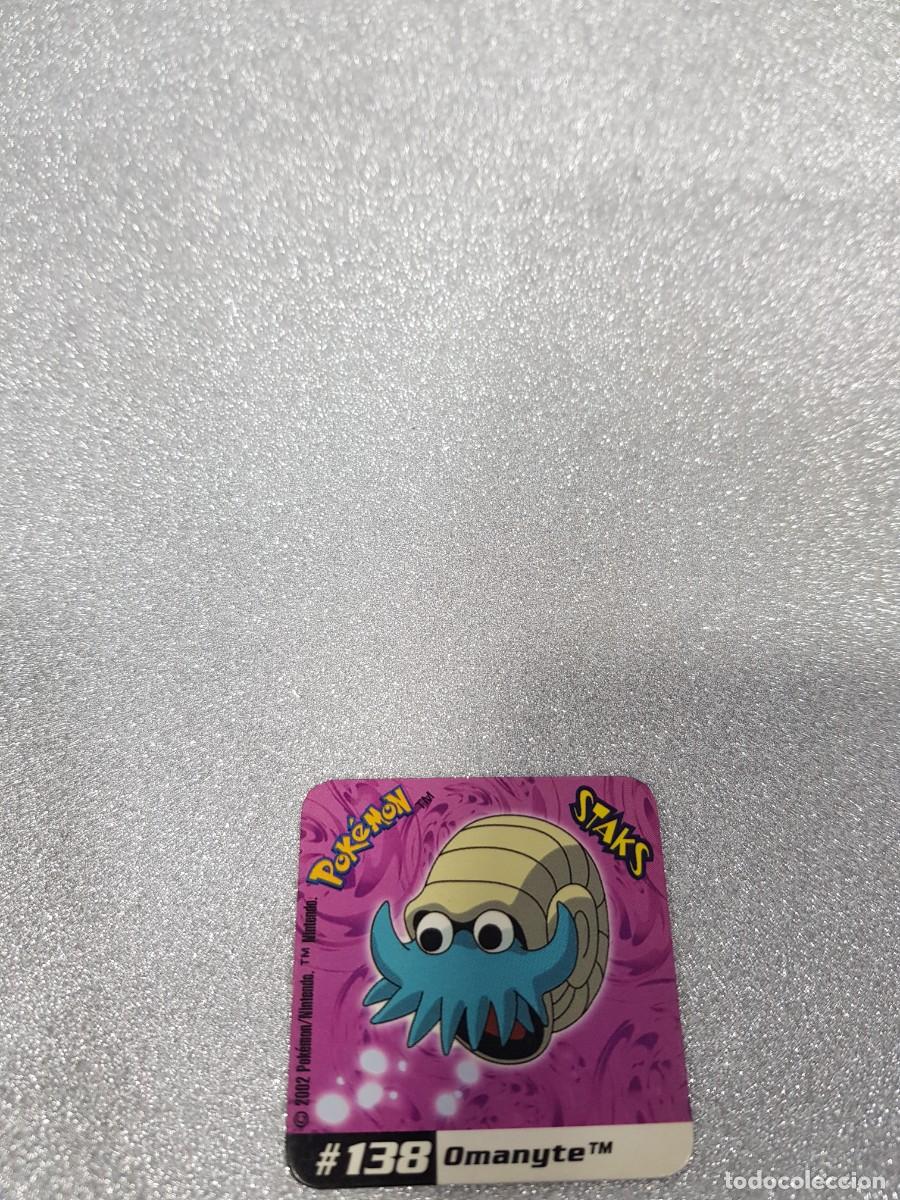 Juegos antiguos: STAKS POK&Eacute;MON N&ordm; 138 OMANYTE - Foto 1