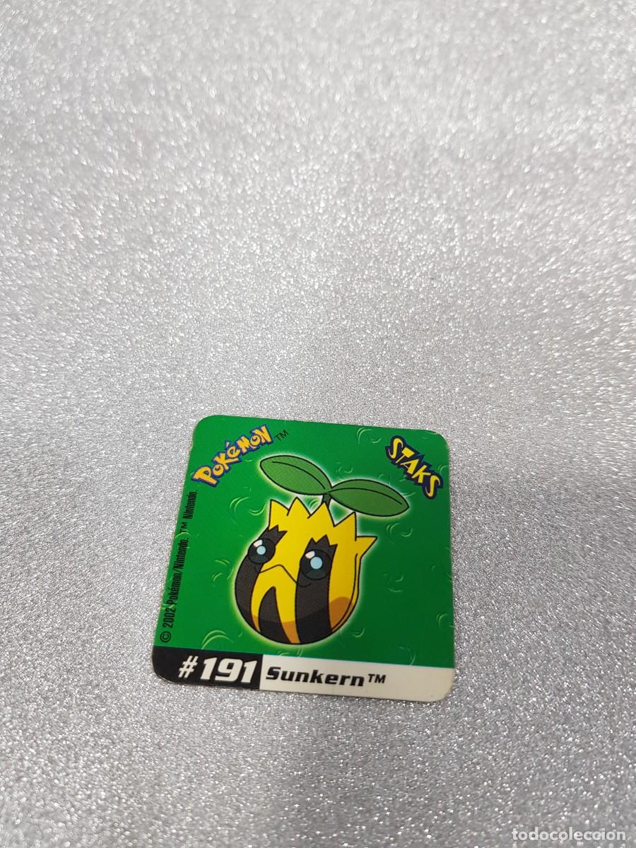 Juegos antiguos: STAKS POK&Eacute;MON N&ordm; 191 SUNKERN - Foto 1