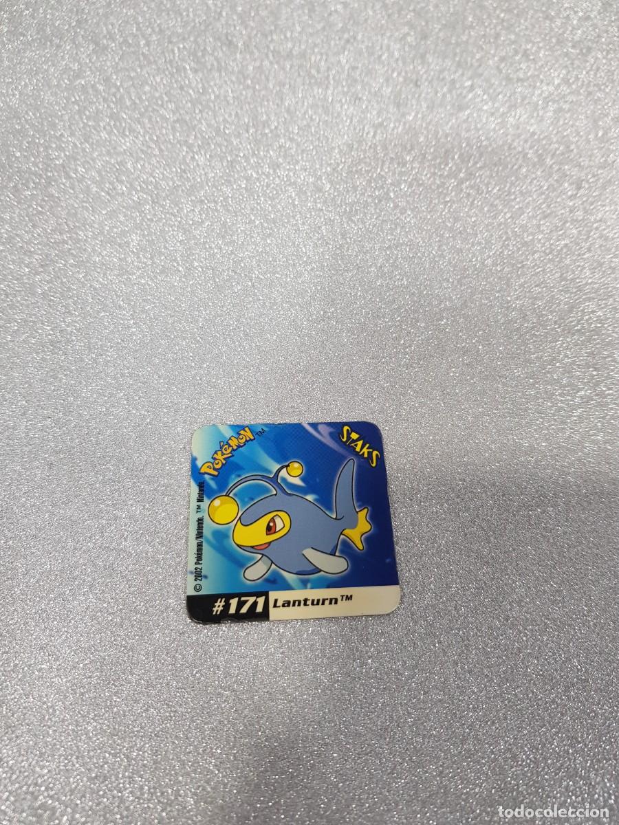 Juegos antiguos: STAKS POK&Eacute;MON N&ordm; 171 LANTURN - Foto 1