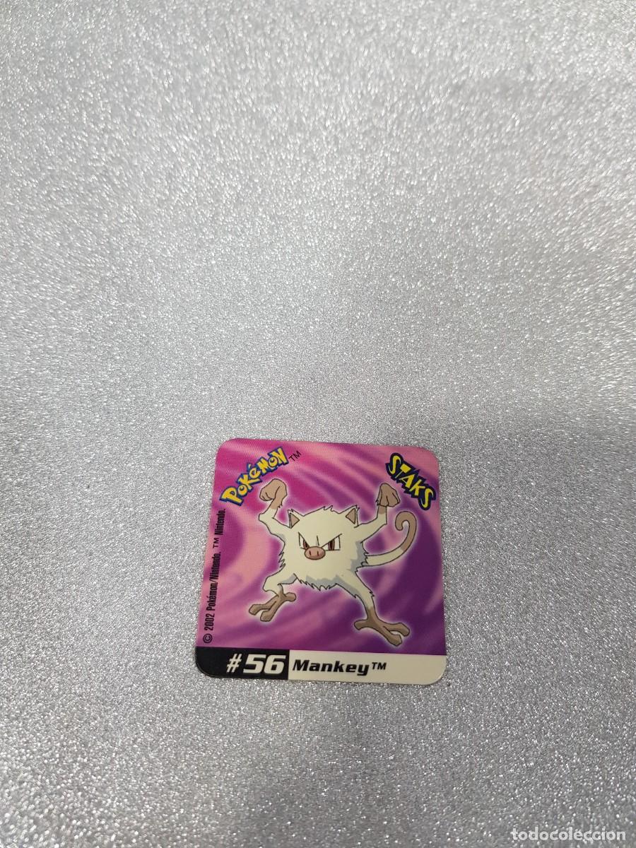 Juegos antiguos: STAKS POK&Eacute;MON N&ordm;56 MANKEY - Foto 1