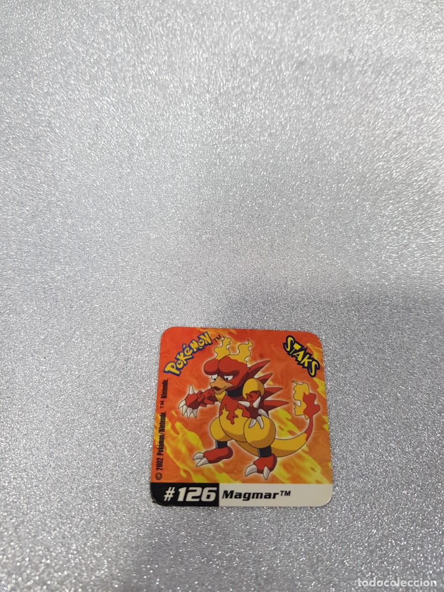 Juegos antiguos: STAKS POK&Eacute;MON N&ordm;126 MAGMAR - Foto 1