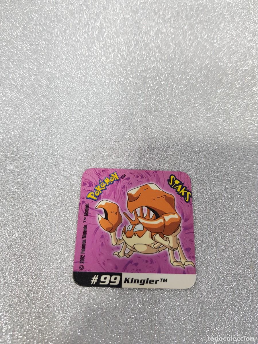Juegos antiguos: STAKS POK&Eacute;MON N&ordm;99 KINGLER - Foto 1