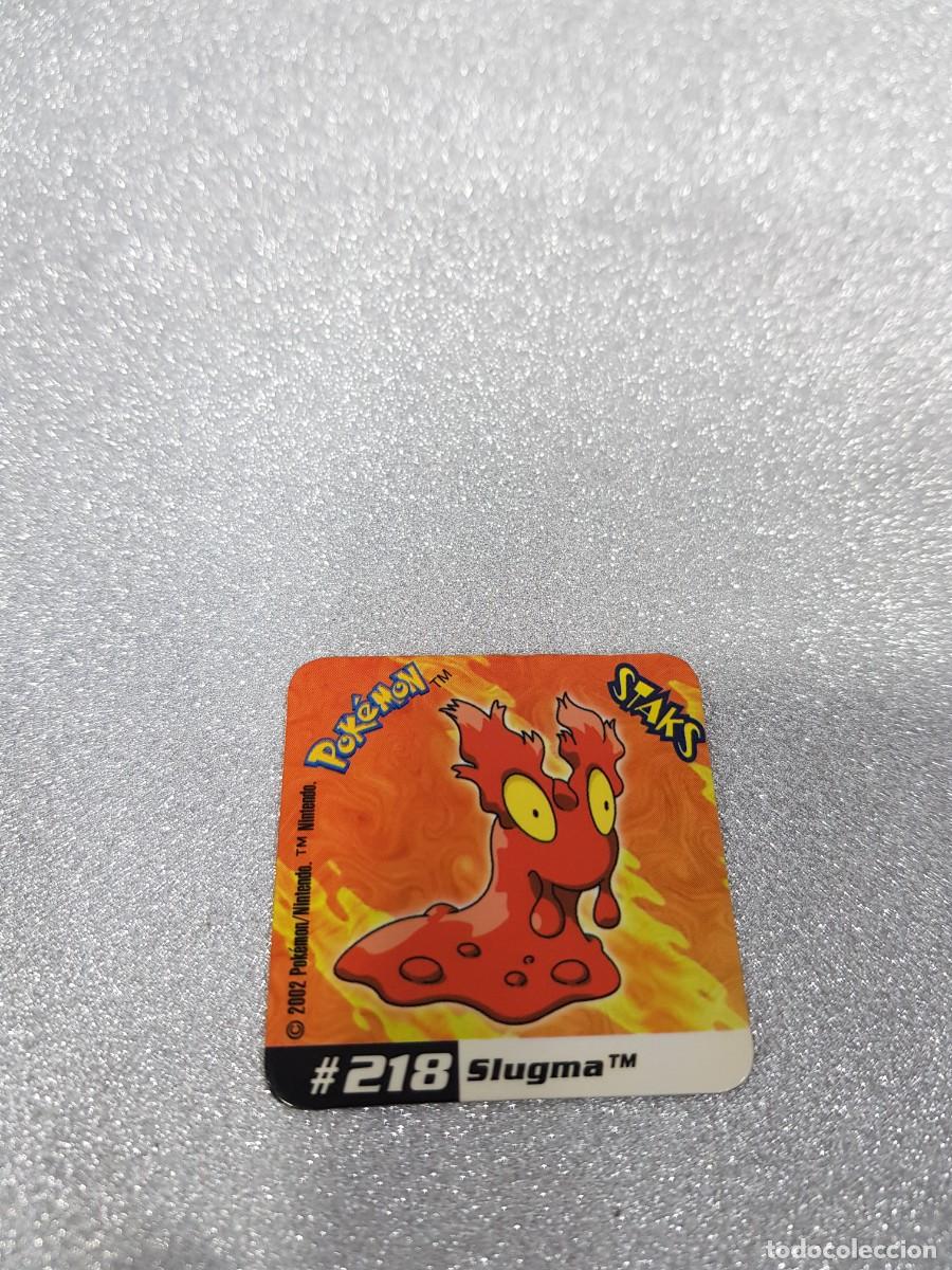 Juegos antiguos: STAKS POK&Eacute;MON N&ordm;218 SLUGMA - Foto 1