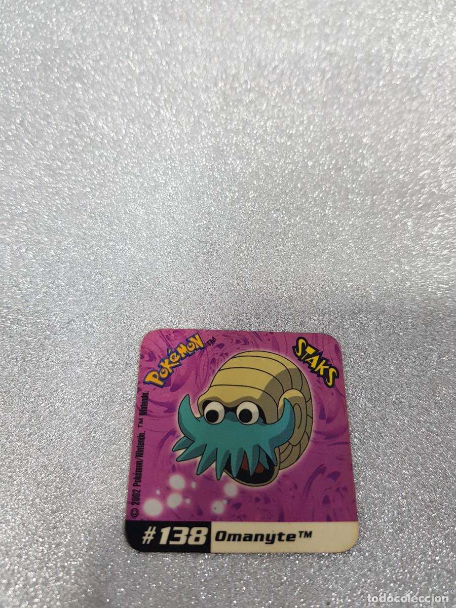 Juegos antiguos: STAKS POK&Eacute;MON N&ordm;138 OMANYTE - Foto 1