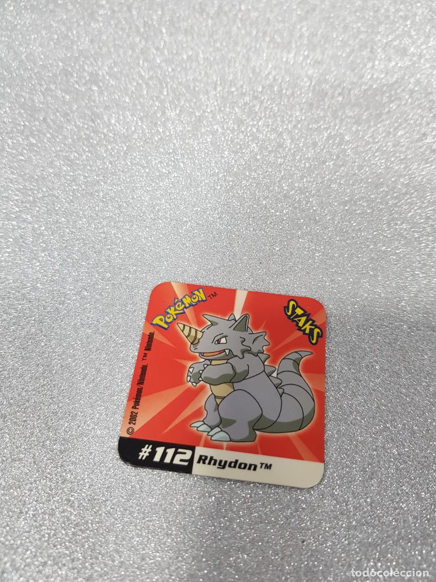 Juegos antiguos: STAKS POK&Eacute;MON N&ordm;112 RHYDON - Foto 1