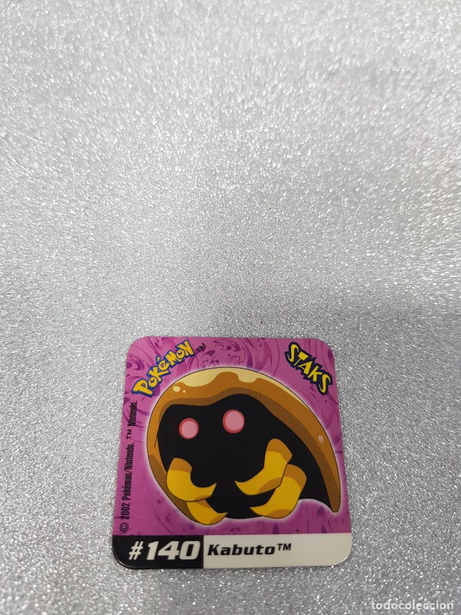 Juegos antiguos: STAKS POK&Eacute;MON N&ordm;140 KABUTO - Foto 1