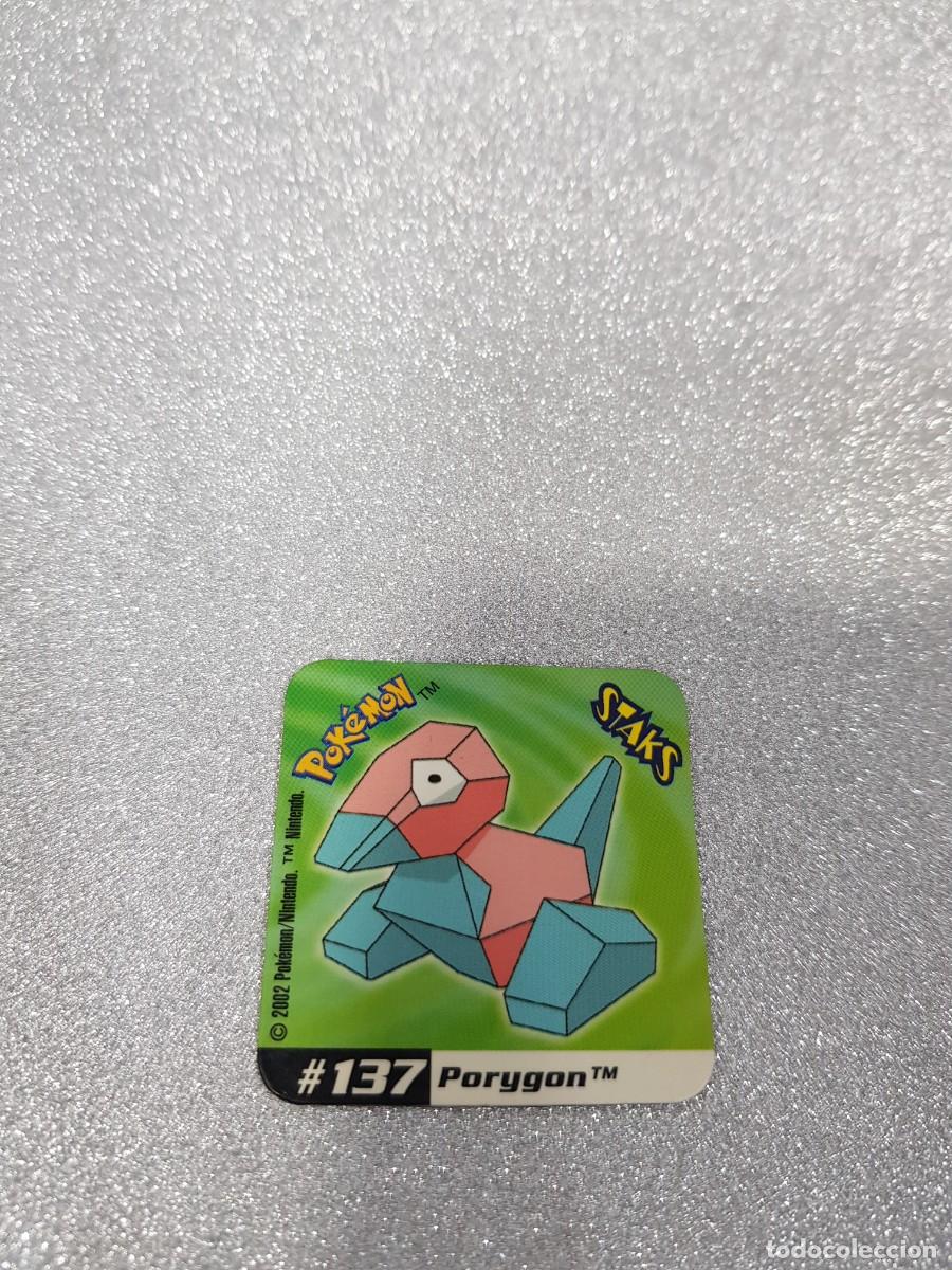 Juegos antiguos: STAKS POK&Eacute;MON N&ordm;137 PORYGON - Foto 1