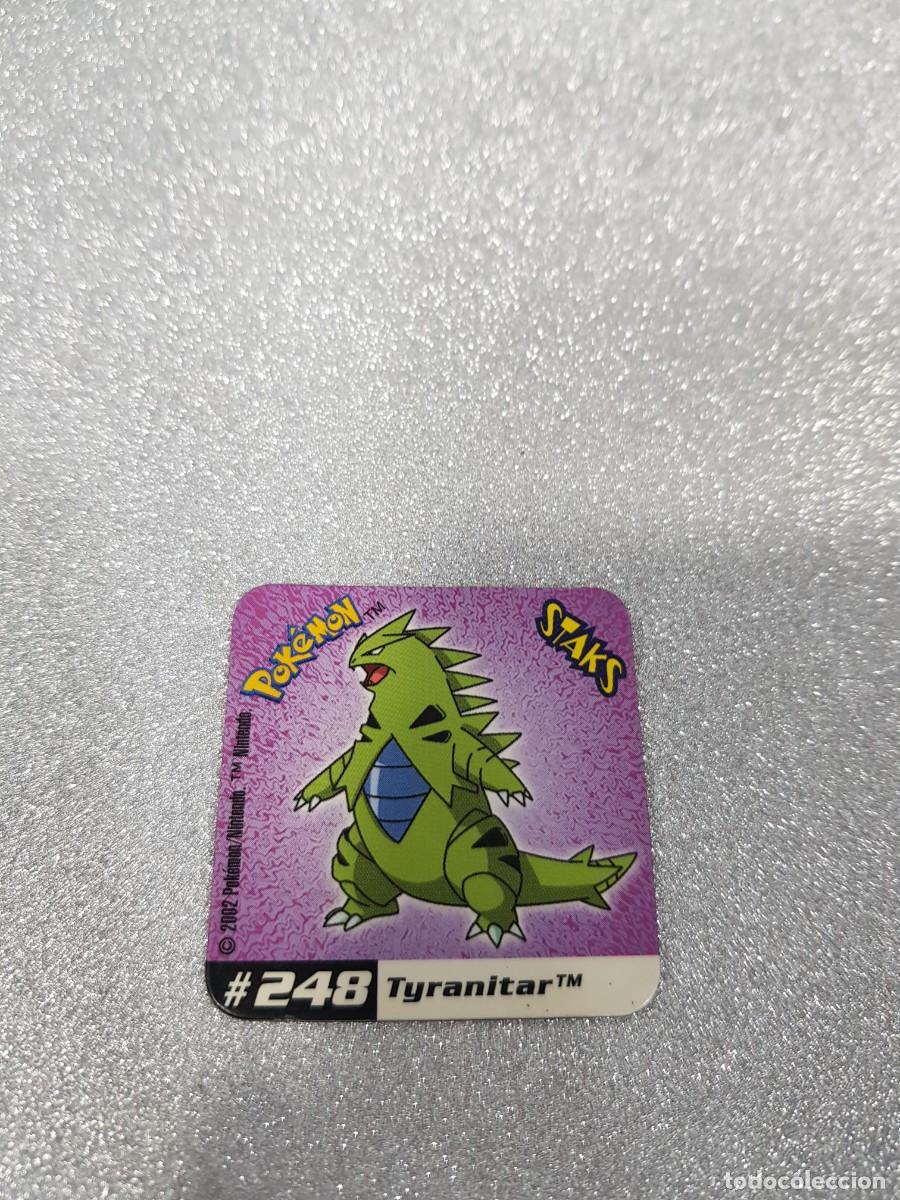 Juegos antiguos: STAKS POK&Eacute;MON N&ordm;248 TYRANITAR - Foto 1