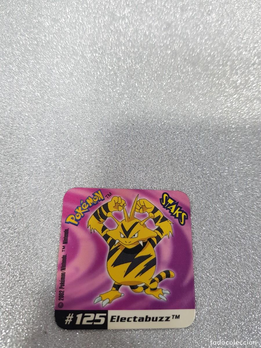 Juegos antiguos: STAKS POK&Eacute;MON N&ordm;125 ELECTABUZZ - Foto 1