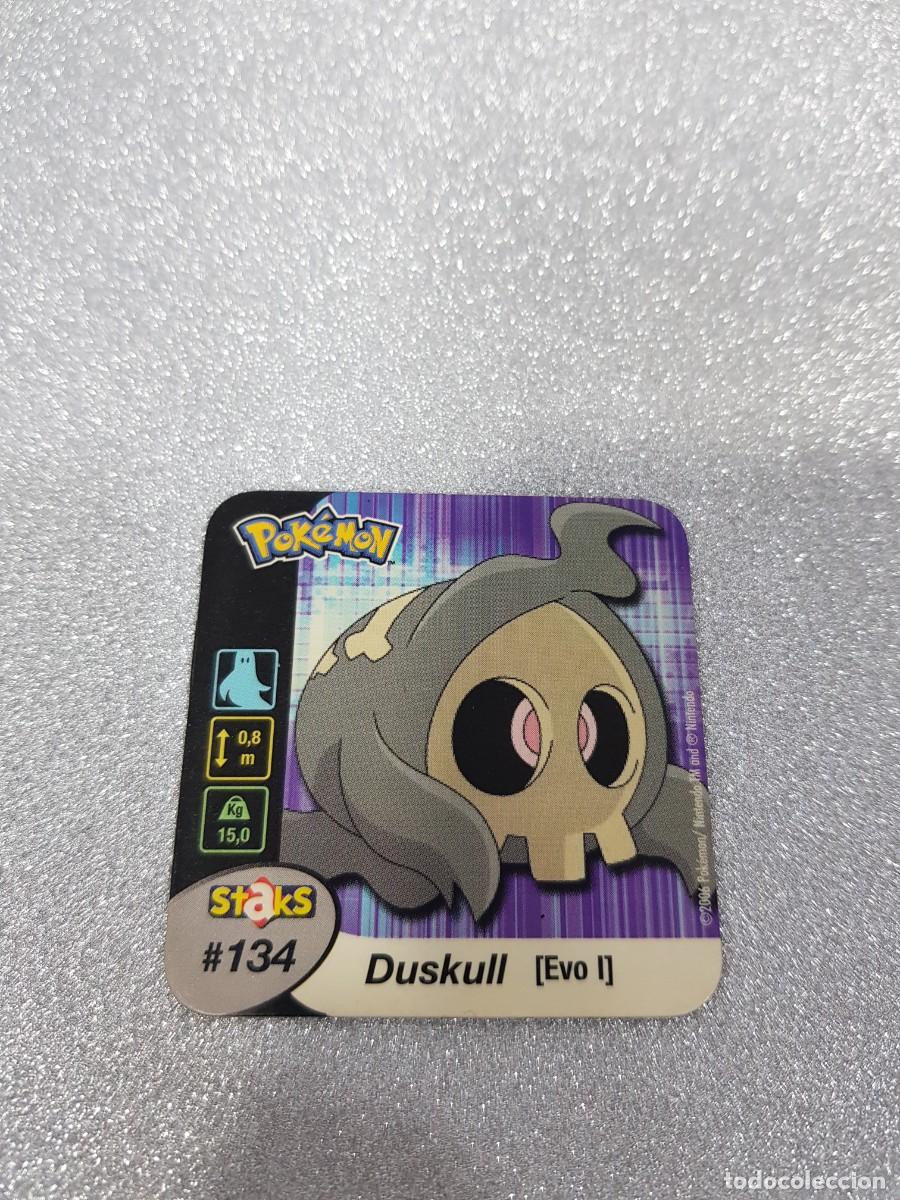 Juegos antiguos: STAKS POK&Eacute;MON N&ordm;134 DUSKULL - Foto 1