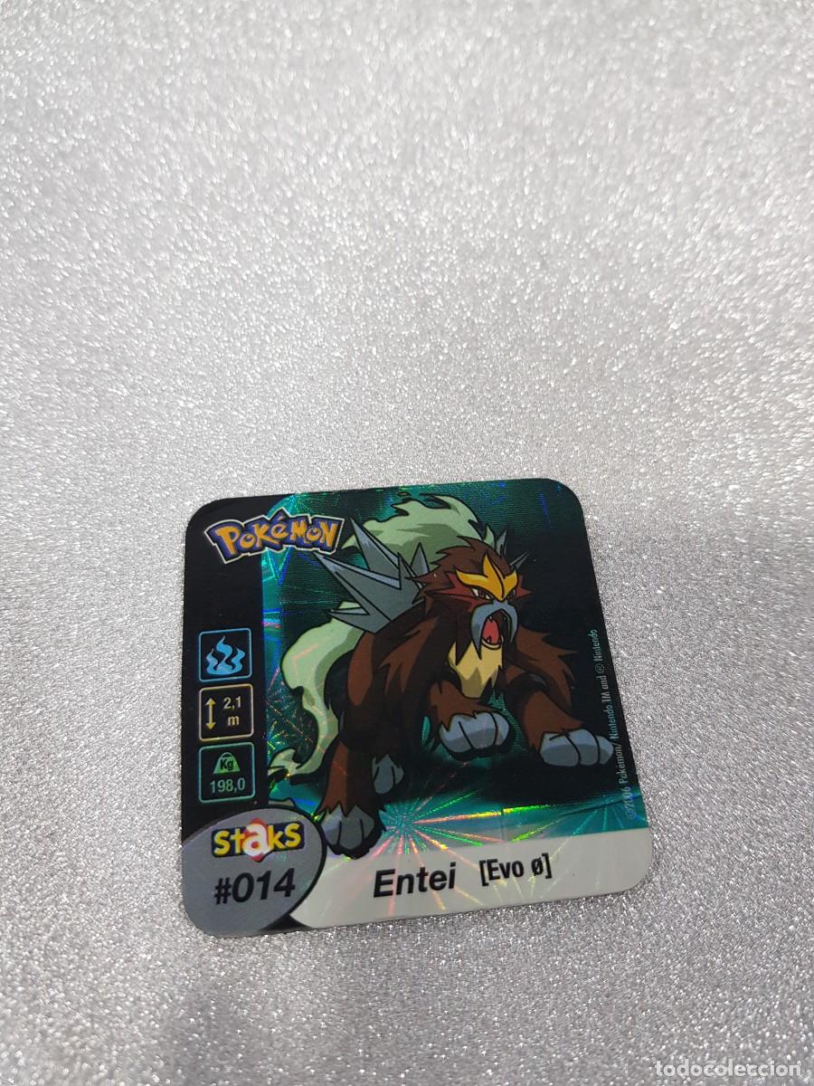Juegos antiguos: STAKS POK&Eacute;MON N&ordm;014 ENTEI - Foto 1