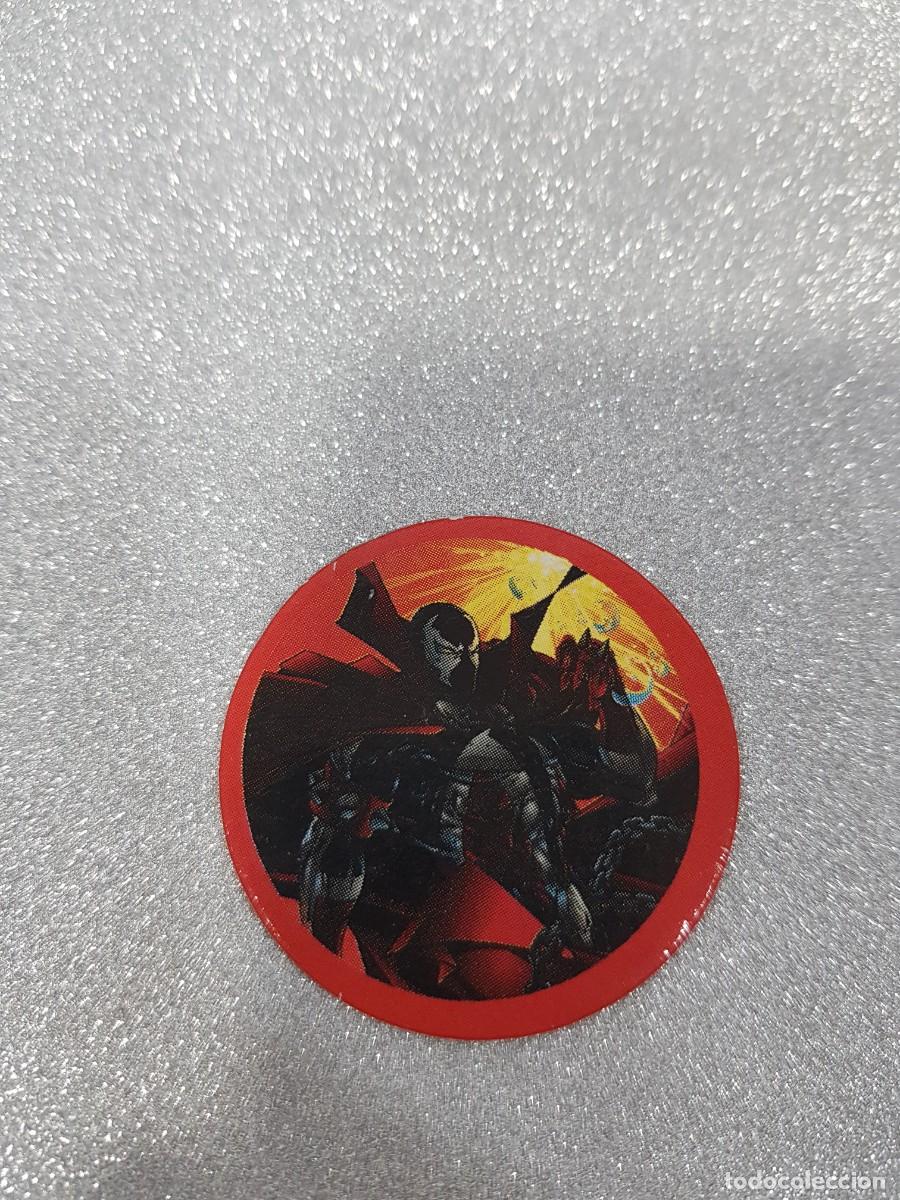 Juegos antiguos: Tazo NIGHT WOLF 2001 CAPS POG - Foto 1