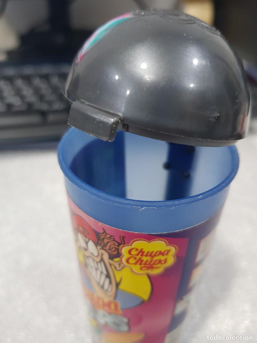 Juegos antiguos: PORTA TAZOS CHUPA CHUPS CAPS - Foto 3