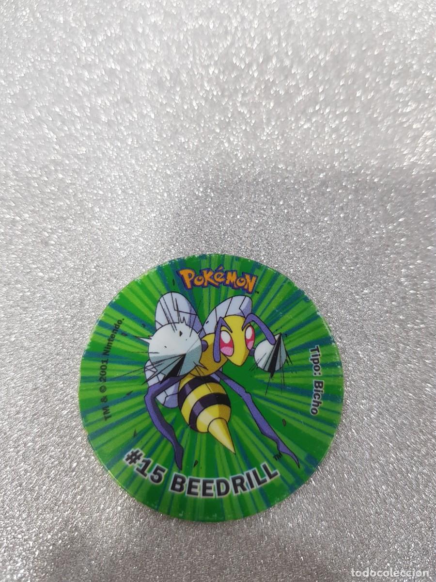 Juegos antiguos: Pokemon tazo Matutano Attack #15 Beedrill - Foto 1