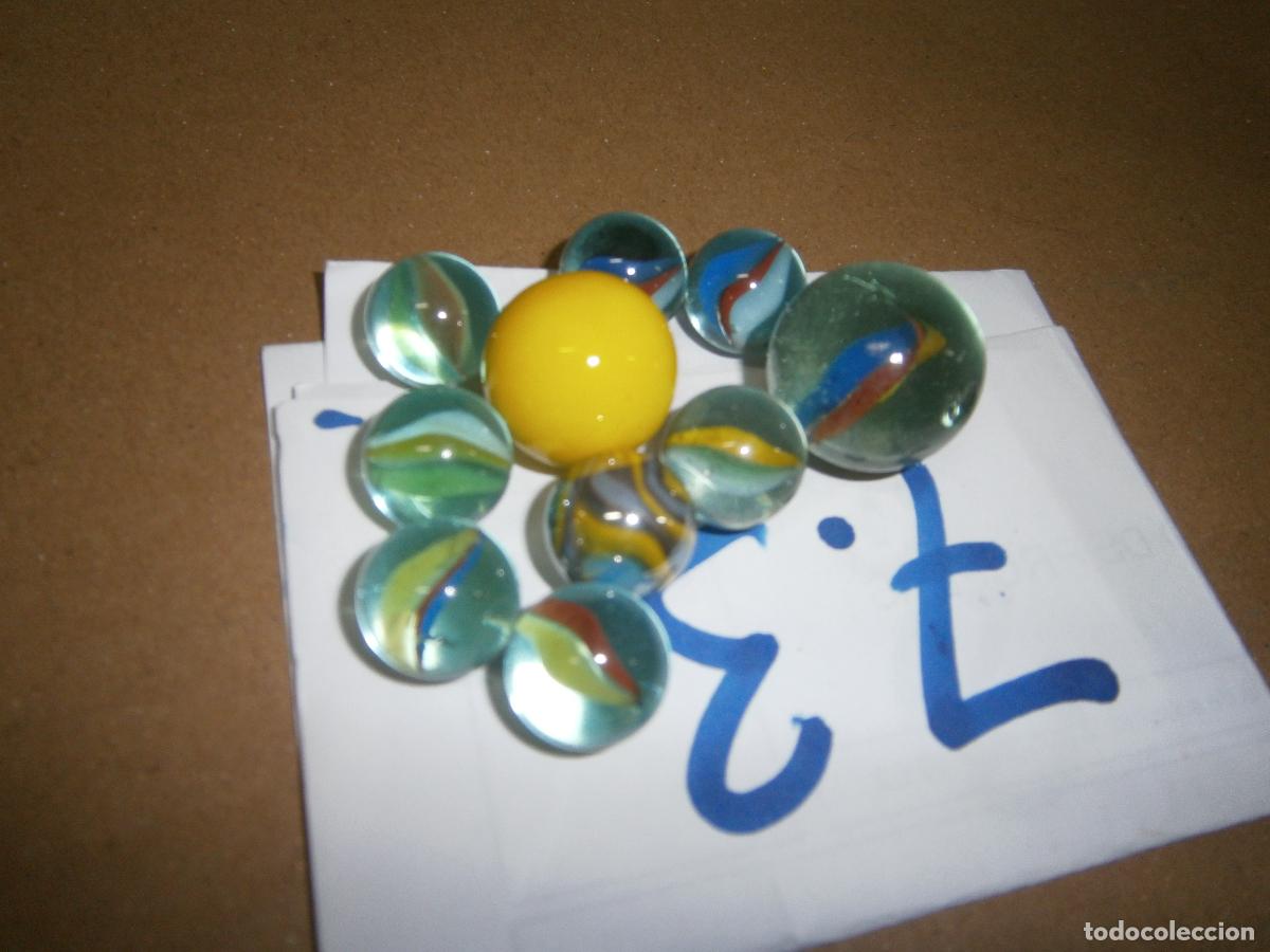 Juegos antiguos: LOTE DE BOLICHES O CANICAS - Foto 1
