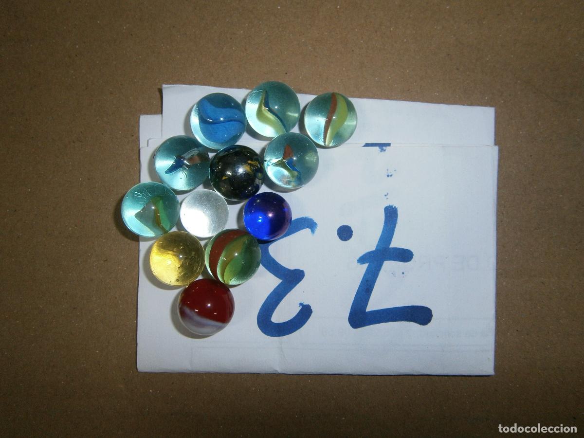 Juegos antiguos: LOTE DE BOLICHES O CANICAS - Foto 1