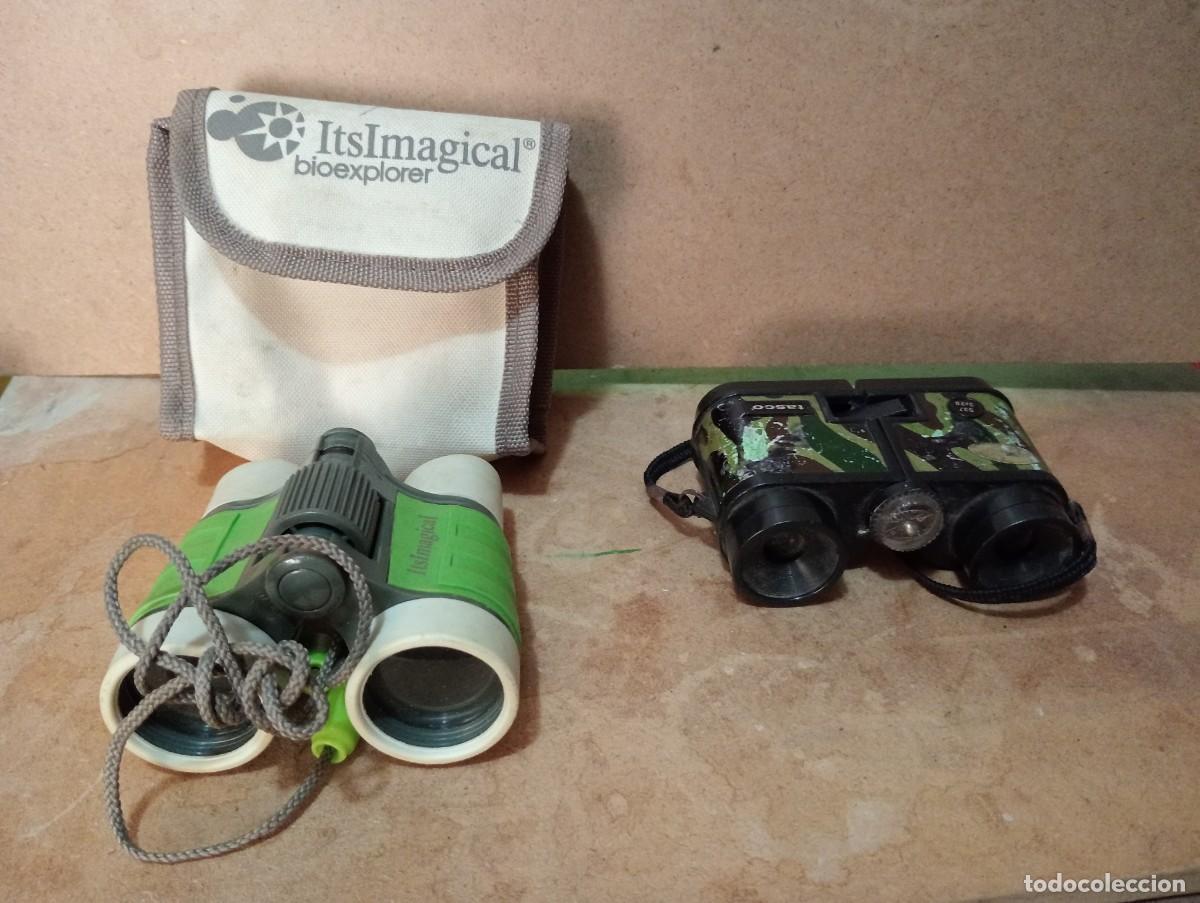 Juegos antiguos: Dos Prismaticos de juguete - Foto 1