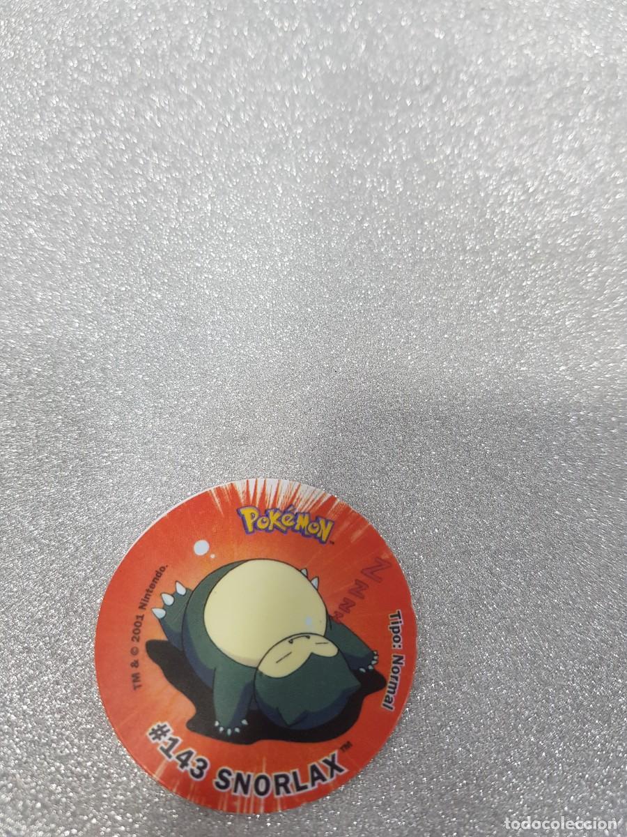 Juegos antiguos: TAZO POKEMON #143 Snorlax - Foto 1