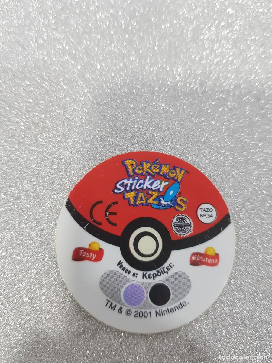 Juegos antiguos: TAZO POKEMON #201 Unown - Foto 2
