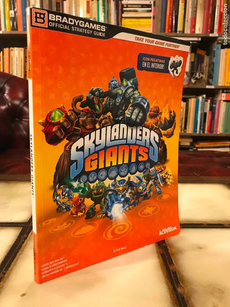 Juegos antiguos: Skylanders. Giants. Bradygames. Con pegatinas - Foto 1